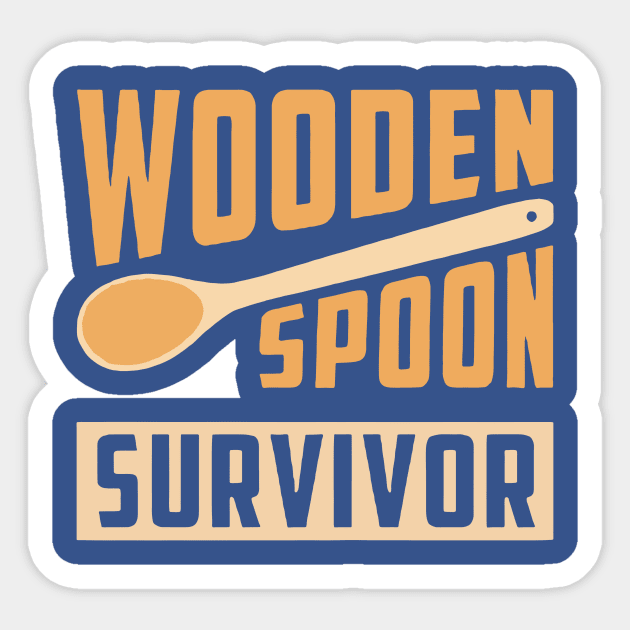 Wooden Spoon Survivor 2 Sticker by lacalao
